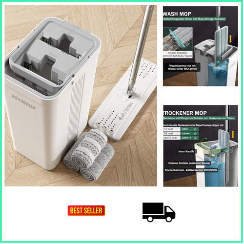 Joymoop mopp mit wringer eimer - mopp,