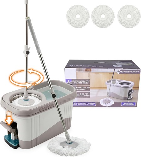Spin mop eimer set - 4,