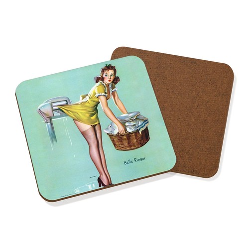 Pin girl untersetzer - up,