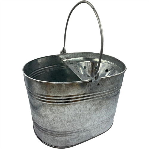 Metall wischeimer 12l verzinkt - metall,