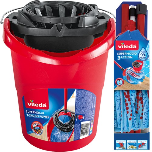 Vileda wischmop und eimer - und,
