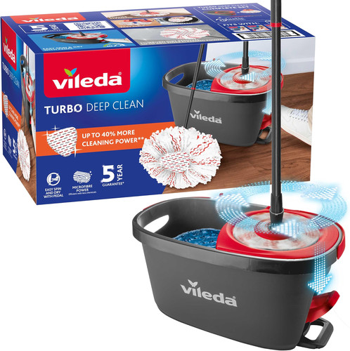 Vileda turbo deep clean - turbo, spin